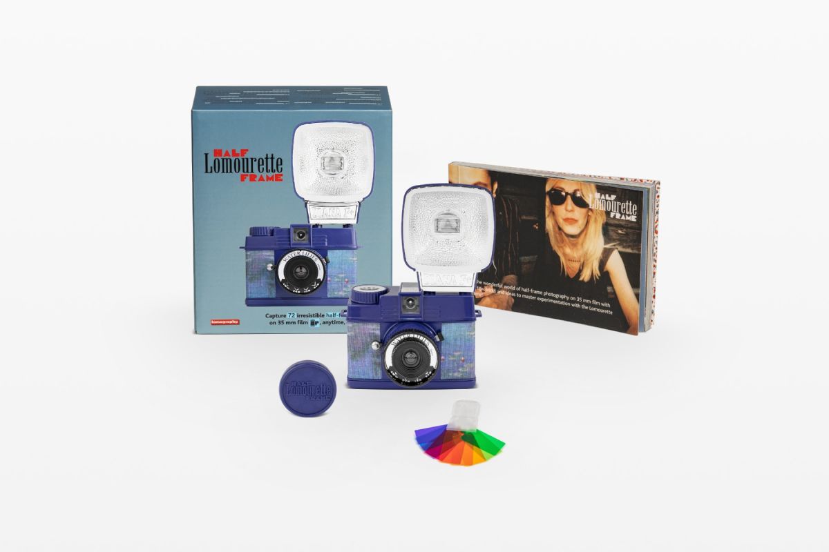 Lomography Lomourette Half-frame Water Lilies Edition Reloadable Camera